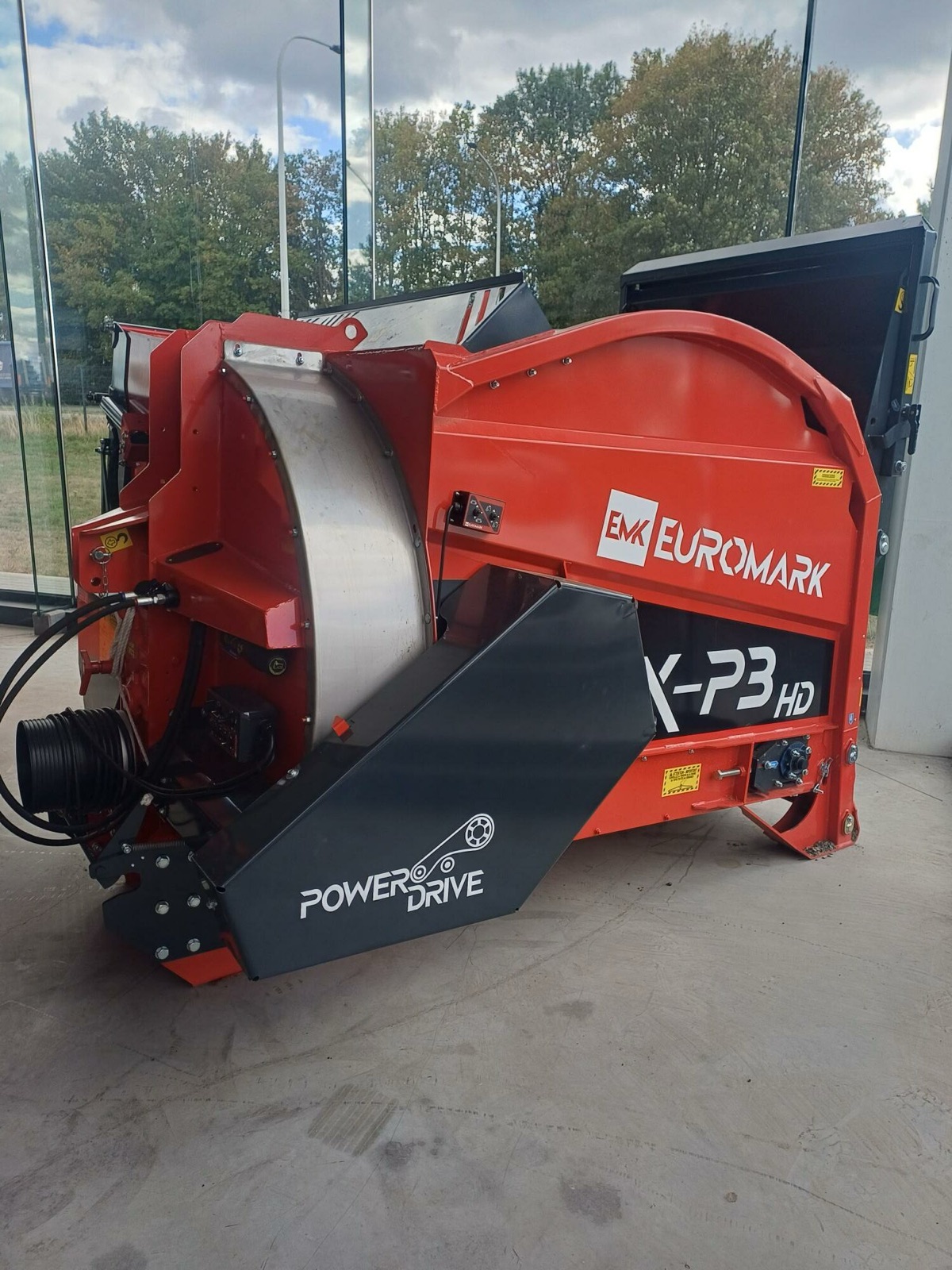 La pailleuse Euromark X-P3 HD