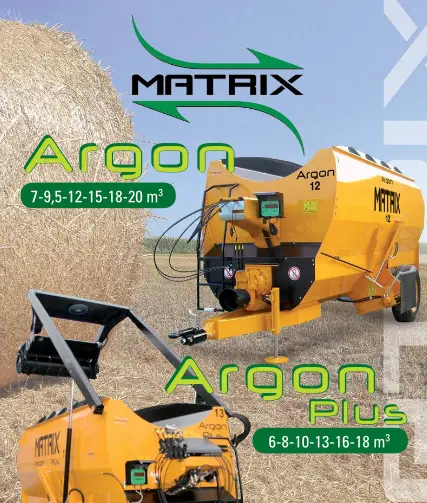 Mélangeuse traînée Matrix Argon