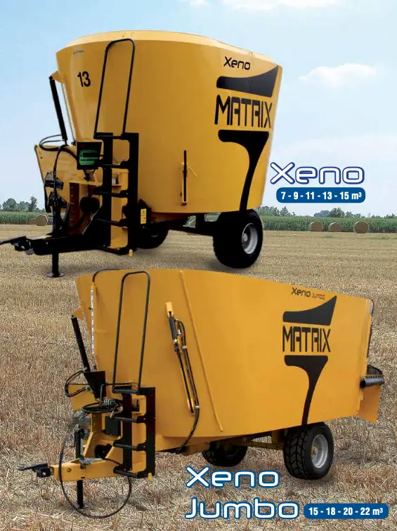 Mélangeuse traînée Matrix Xeno